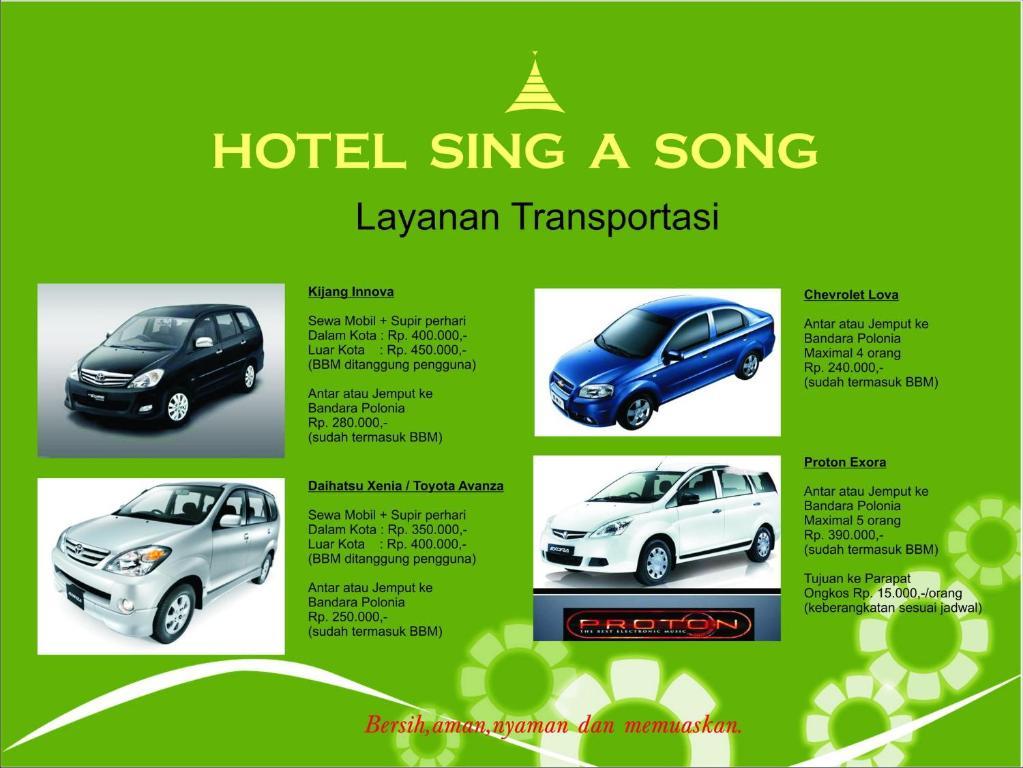 Hotel Sing A Song Pematangsiantar Εξωτερικό φωτογραφία